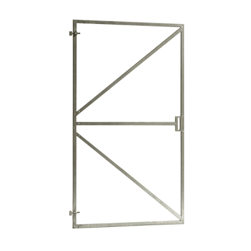 Verstelbaar stalen poortframe slotkast 180x100 cm vuurverzinkt