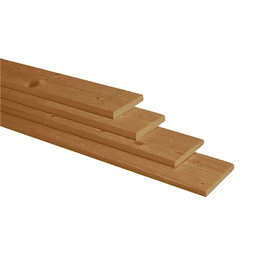 Douglas geschaafde plank 1,6x14x400 cm groen geimpregneerd 2