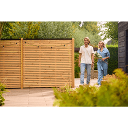 Douglas geschaafde paal 8,5x8,5x300 cm onbehandeld 5