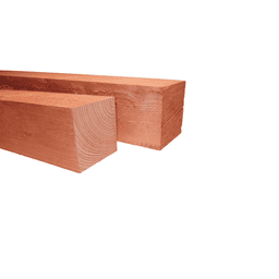 Douglas fijnbezaagde paal 12x12x400 cm onbehandeld 2