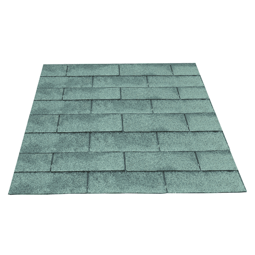 Dakshingles per pak a 3 m² groen