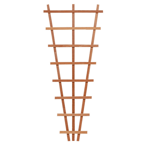 Hardhouten V-trellis 30-65x150 cm