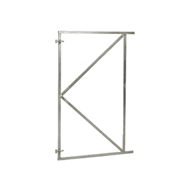 Verstelbaar stalen poortframe 100x155 cm vuurverzinkt 2