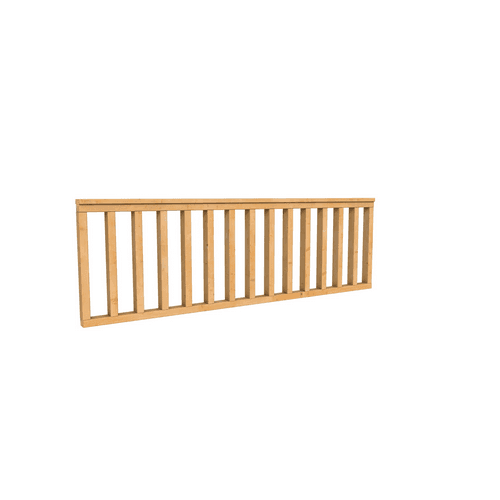 Douglas hekwerk recht type B 228,5x73 cm onbehandeld