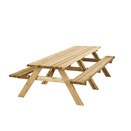 Picknicktafel lange jan 42 mm dik bladmaat 300x70 cm 2