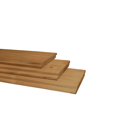 Douglas geschaafd halfhouts rabat 1,8x19,5x300 cm groen geimpregneerd