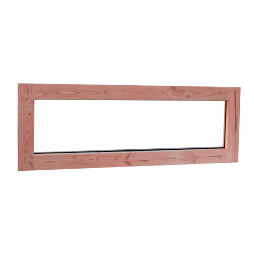 Douglas prestige vast zijlicht raam dubbelglas 48,4x138,4 cm onbehandeld