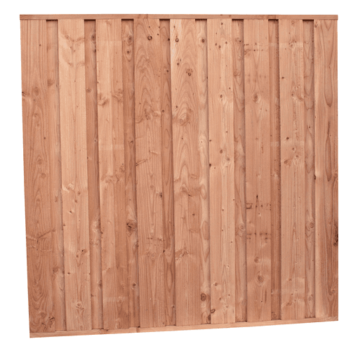 Beto-dichtplankscherm 180x180 cm fijnbezaagd douglas