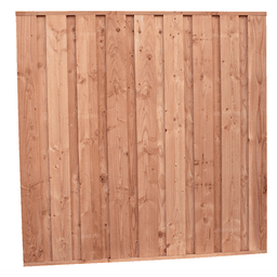 Beto-dichtplankscherm 180x180 cm fijnbezaagd douglas 1