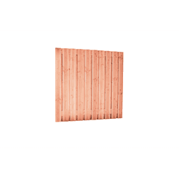 Redvision scherm gs 16 mm 180x180 cm 21 planks 2