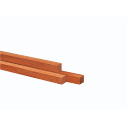 AZ hardhouten paal fijnbezaagd gepunt 4x4x200 cm 2