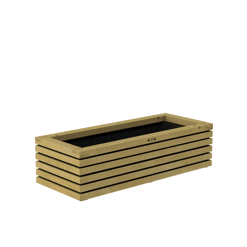 Bloembak Elan 120 Excellent 120x50x30 cm groen geïmpregneerd