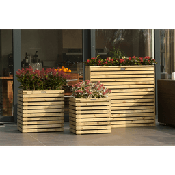 Bloembak Elan 50 Excellent 50x50x50 cm groen geïmpregneerd 2