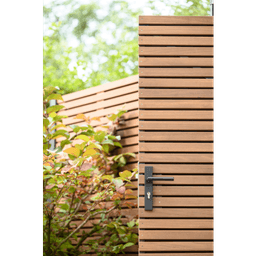 RVS luxe deurbeslagset SKG keurmerk met slotkast cilinder/slot zwart 3