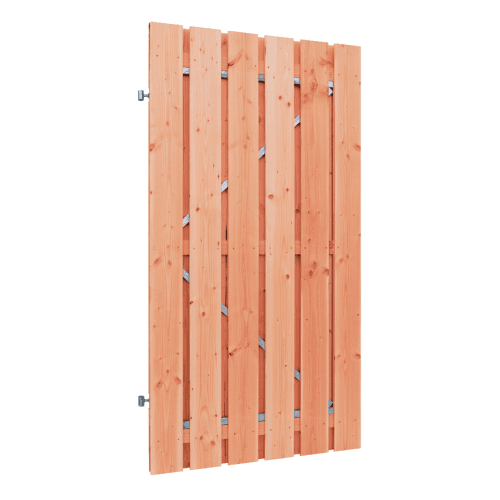 Redvision geschaafde plankendeur op verstelbaar stalen frame 16 mm 100x195 cm