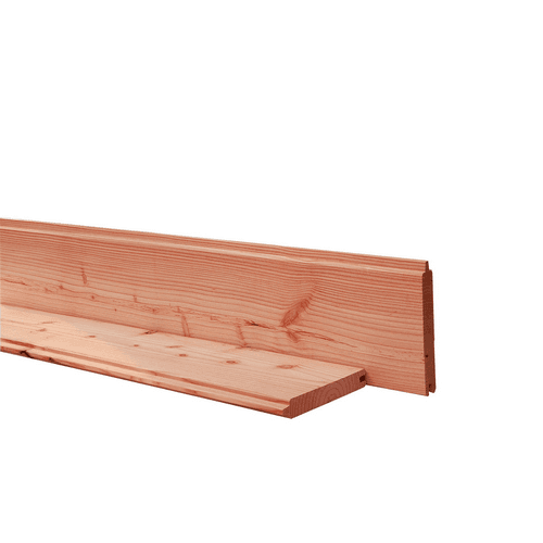 Douglas geschaafd blokhutprofiel 2,8x19,5x400 cm onbehandeld