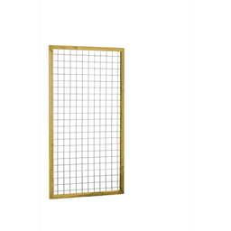 Eco gaastrellis met maas 7,5x7,5 cm 90x180 cm groen geimpregneerd 2