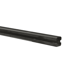 Betowood betonpaal tbv schutting 11,5x11,5x277 antraciet gecoat eindpaal 2