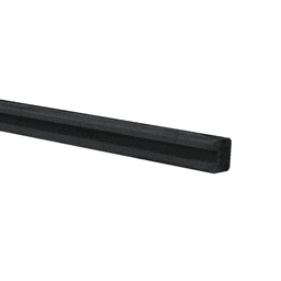 Betonpaal glad vellingkant sleuf 10x10x270 cm antraciet eindpaal 2