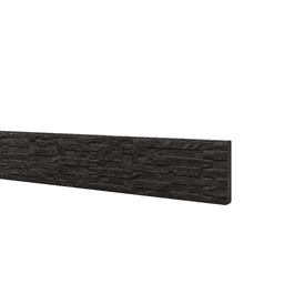 Betonplaat dubbelzijdig leisteen 3,5x36x184 cm antraciet gecoat 2