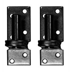 Duim 16 mm zwart (2 stuks) tbv poort 2