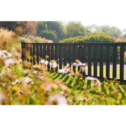 Douglas hekwerk type A 178,5x73 cm zwart geimpregneerd 2