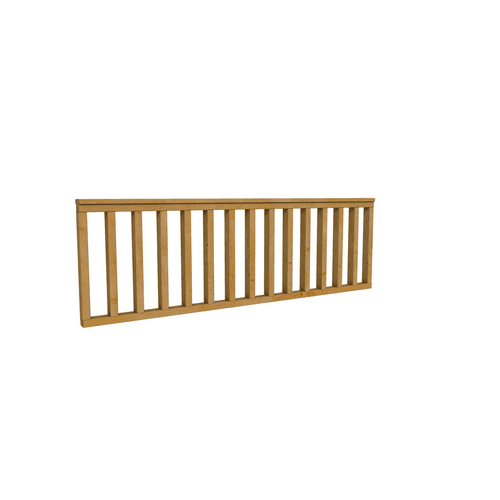 Douglas hekwerk type B 228,5x73 cm groen geimpregneerd