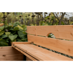 Zandbak roy met deksel/zitbank 120x120x30 cm 4