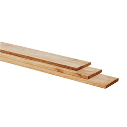 Grenen geschaafde plank 1,5x14x360 cm groen geïmpregneerd 2