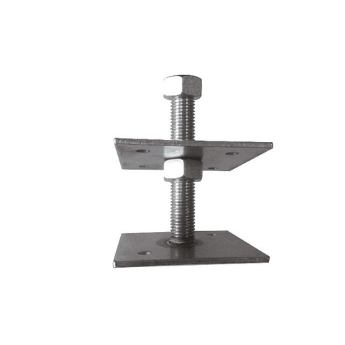 Vloerpaalhouder verstelbaar exclusief