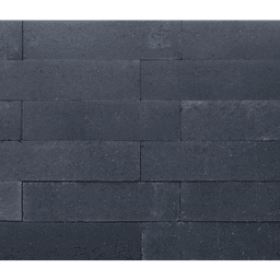 Muurblok strak 60x15x15 cm black 2
