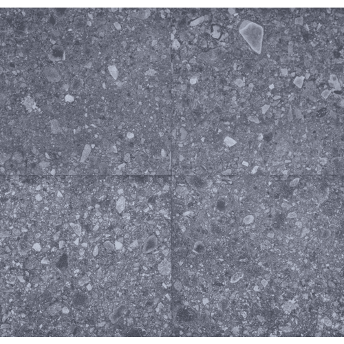 Keramiek tegel 60x60x2 cm norr svart RR 03