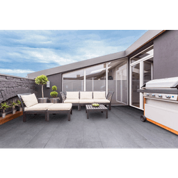 MBI GeoCeramica 80x40x4 cm impasto grigio 5