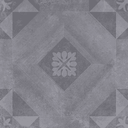 MBI GeoCeramica 60x60x4 cm symbol block black 3