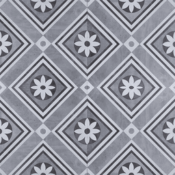 MBI keramiek 1cm 60x60x1 cm concreet flower decor 3