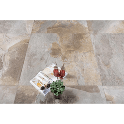 MBI GeoCeramica Stonelook 100x100x4 cm multi stone natural 4