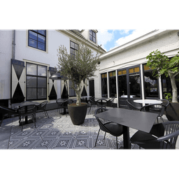 MBI GeoCeramica 60x60x4 cm concreet flower decorate 6