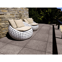 MBI GeoCeramica 60x60x4 cm entree bb stone dark grey 3