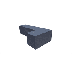 Patio stapelblok 60/30x15x15 cm antraciet hoekblok 2