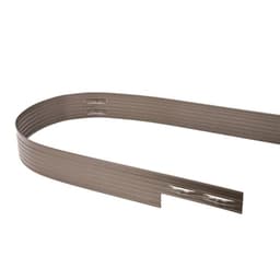 Alu mevo edge pro 229x10,2 cm bruin 3,2 mm 1