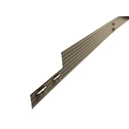 Alu mevo edge pro 229x10,2 cm bruin 3,2 mm 2