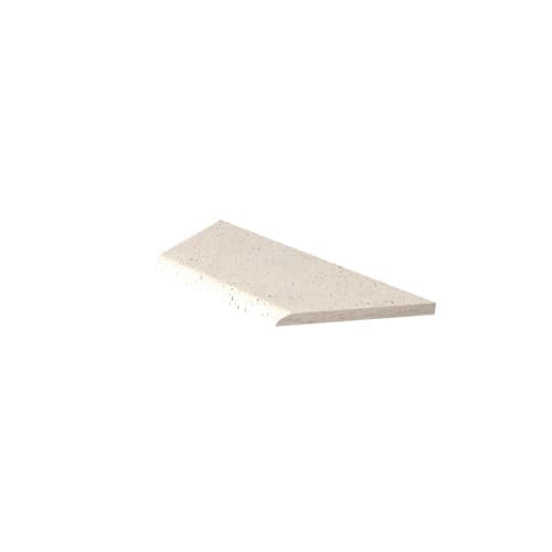 Schellevis Oudhollandse zwembadrand hoek links 100/60x40x5 cm creme