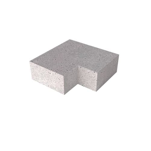 Schellevis Oudhollandse Traptreden hoek 90° binnen (40x20) 60x60 cm Grijs