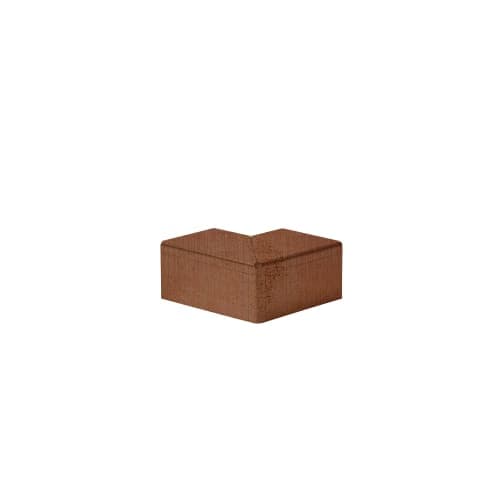 Stalen  Hoekstuk 10x10 cm voor U-profiel gelijkzijdig 5 cm Corten