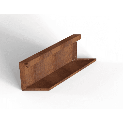 Plantenbak Module+ Parallel paneel (E) 60x28 cm L Corten