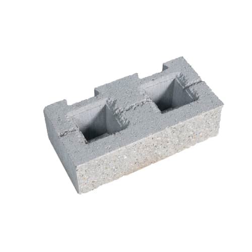 Stackton kop links pilaster 60/60 zilvergrijs 400x200x125 (701)