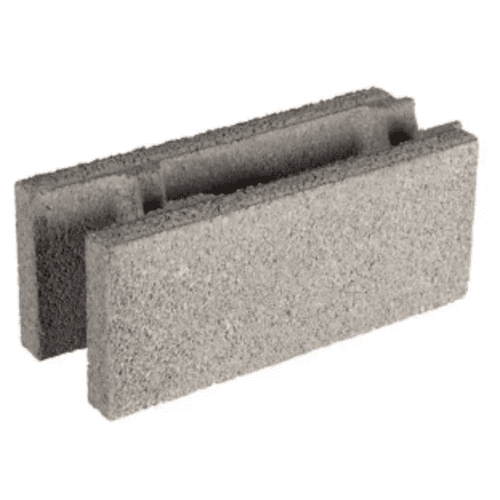 Funderingselement 39x14x20 (lxbxh) grijs