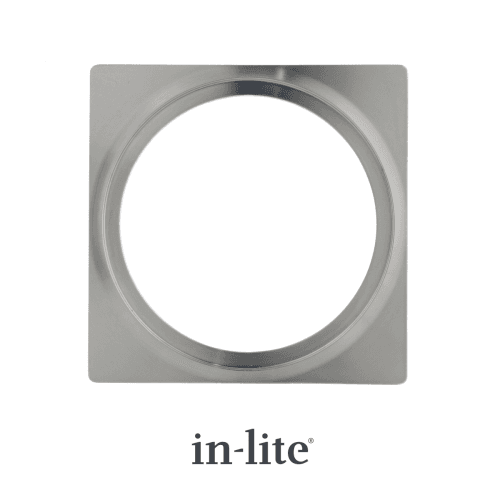 in-lite accessoires plate 1 stainless steel