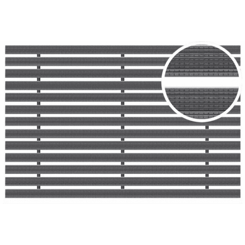 ACO schoonlopermat cassetteborstel 60x40 cm (3008433)