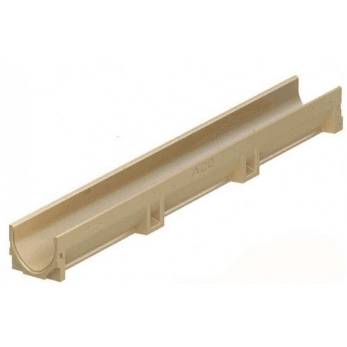 ACO Euroline goot  lengte 100 cm zonder rooster